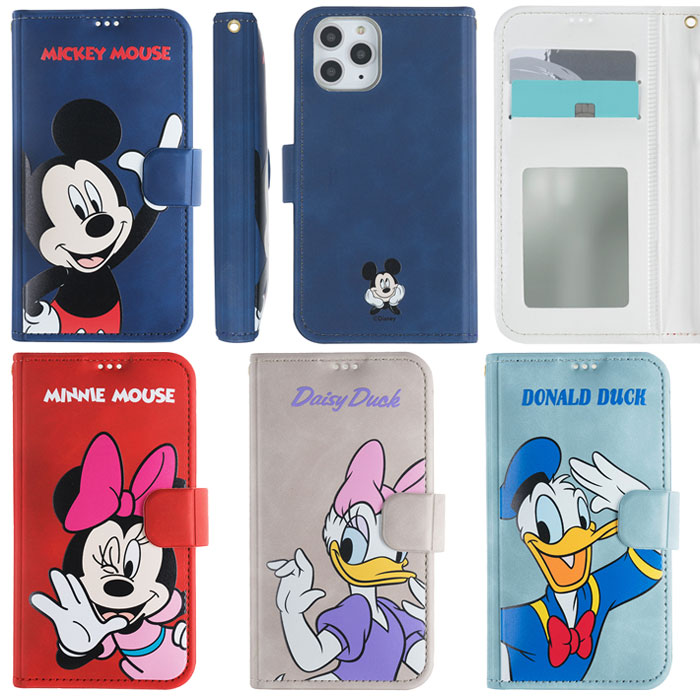 Disney Hello Diary ディズニー ハロー ダイアリーケース 磁石留め カード収納 手帳型 スマホ ケース カバー iPhone 15 Plus Pro Max 14 SE第3世代 SE3 13 mini 12 SE第2世代 SE2 11 XS XR X 8 7 6s 6 アイフォン アイホン 10 10s 10r プラス プロ マックス ミニ エス アル 1