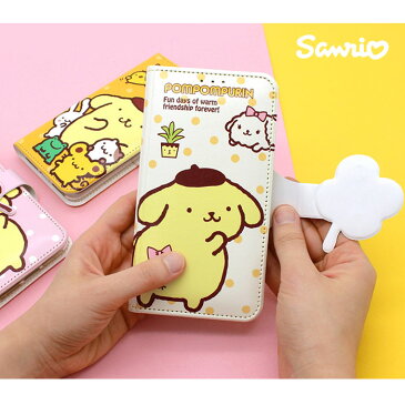 [Pompompurin Hide Diary ポムポムプリン かくれんぼ ダイアリーケース] 磁石留め 手帳型 iPhone 11 11Pro 11ProMax X XS XSMax XR 8 8Plus 7 7Plus Pro Max ProMax iPhoneXR iPhoneXsMax iPhoneXS iPhoneX 10 10s 10sMax 10r Plus プラス アイフォン アイホン【】