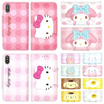 [Sanrio Characters Face Diary サンリオ キャラクターズ フェース ダイアリー] 磁石留め カード収納 手帳型 Galaxy S10 SC03L SCV41 /S10+ SC04L SC05L SCV42 /Note9 SC01L SCV40 /S9 SC02K SCV38 /S9+ SC03K SCV39 ギャラクシー エス Plus プラス ノート【】