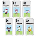 [Sanrio Characters Golf Clear Card Jelly TI St  J[h WF[P[X] Galaxy A54 5G S23 Ultra A53 S22 S21 + Note20 S20 Note10+ S10 Note9 GX Plus vX Eg m[g LeB }CfB Vi[ N~ |`bR ||vyz