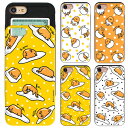 Gudetama Slide Card Bumper ぐでたま スライド カード バンパーケース カード収納 衝撃吸収 スマホケース スマホカバー iPhone SE第3世代 SE3 12 Pro Max mini SE第2世代 SE2 11 XS XR X 8 7 Plus アイフォン アイホン 10 10s 10r プロ マックス ミニ エス アル プラス