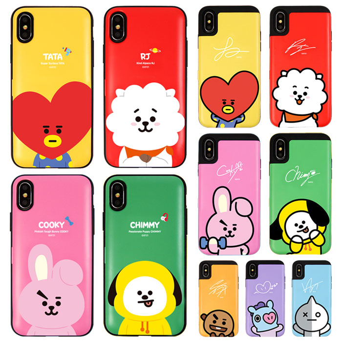 [BT21 Card Bumper カード バンパーケース] スマホケース iPhone SE第3世代 SE3 SE第2世代 SE2 XS XR X 8 7 Plus 10 10s 10r SE2 エス プラス アイフォン アイホン テン エス イー ツー エイト プラス セブン ビーティーにじゅういち【】