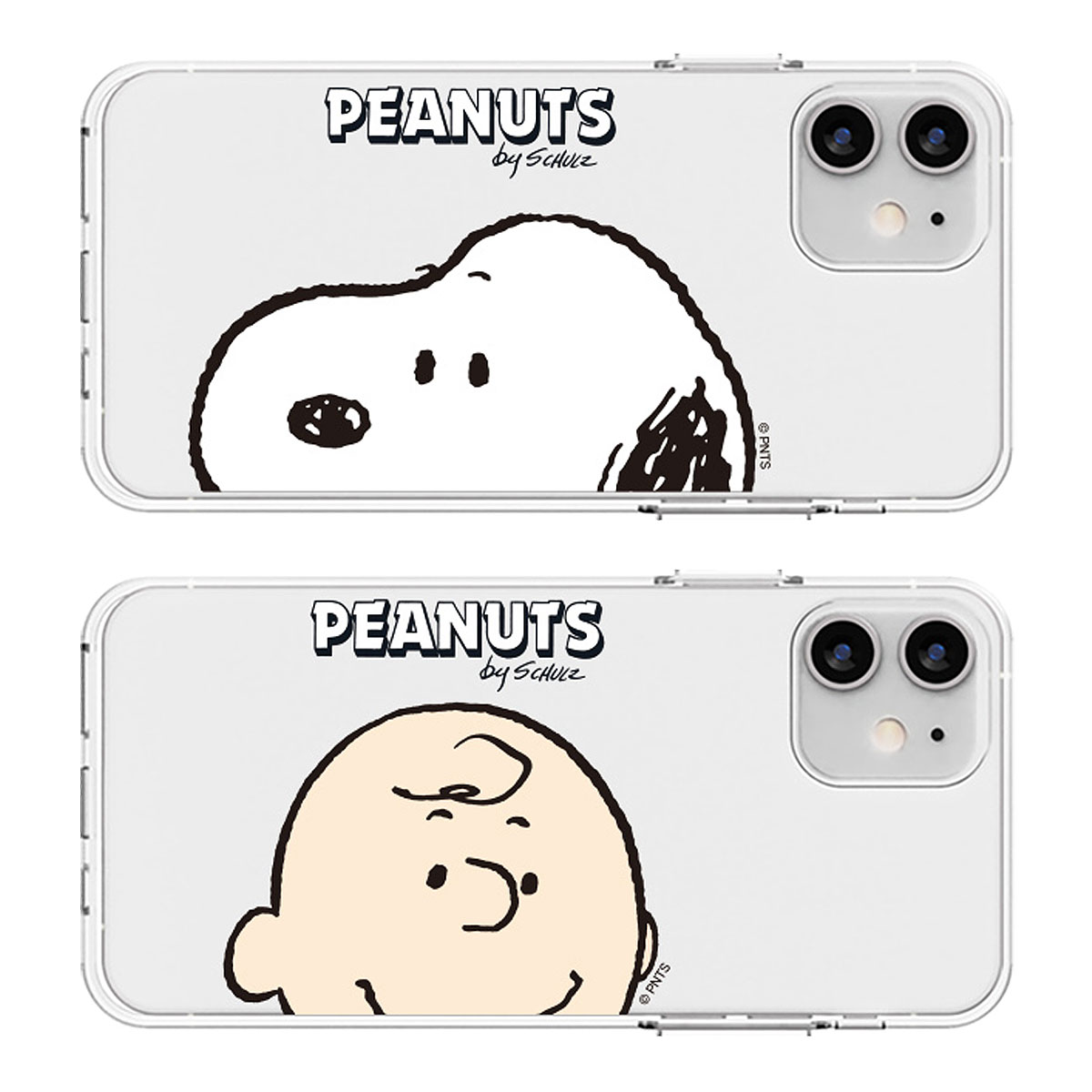 Snoopy Big Face Clear Jelly 