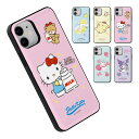 Sanrio Characters Chocolate Card Door Bumper TI `R[g J[h hA op[P[X Galaxy S24 Ultra A54 5G S23 A53 S22 S21 + Note20 S20 Note10+ S10 Note9 S9 GX Plus vX Eg m[g X}z P[X Jo[