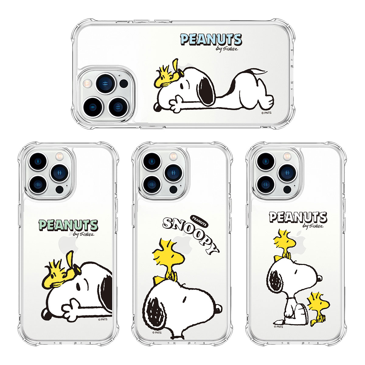 Snoopy and Woodstock Bulletproof Jelly Hard スヌーピーとウッドストック 防弾 ジェルハードケース Galaxy S24 Ultra A54 5G S23 A53 S22 S21 + Note20 S20 Note10+ S10 Note9 S9 ギャラクシー エス Plus プラス ウルトラ ノート スマホ ケース カバー