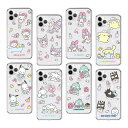 Sanrio Characters Mogyog Clear Jelly サンリオ キャラクター ソフトケース Galaxy S25 Ultra S24 FE A55 5G S23 A54 A53 S22 S21 + Note20 S20 Note10+ S10 スマホ ケース カバー キティ ちゃん マイメロ シナモン ポムポム ハンギョドン ばつ丸 お風呂 シャンプー