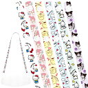 Sanrio Characters Mask Strap サンリオ キャラクターズ マスク ストラップ マスク用 ストラップ 置き忘れ 紛失防止 ネックストラップ スナップボタン式 着脱容易 キティ マイメロ ポムポム シナモン ポチャッコ クロミ【】