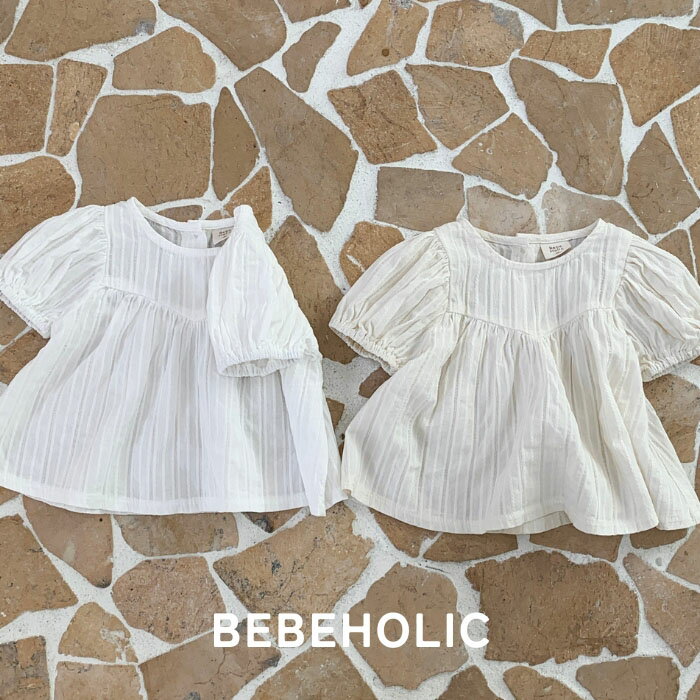 楽天オルセンオルセン楽天市場店【お取り寄せ商品/3～4週間で入荷予定】BEBE HOLIC ベベホリック ラウルブラウス シャツ ナチュラル 韓国ファッション ベビー服 可愛い 赤ちゃん 服 女の子 男の子 プレゼント 出産祝い コットン くすみカラー