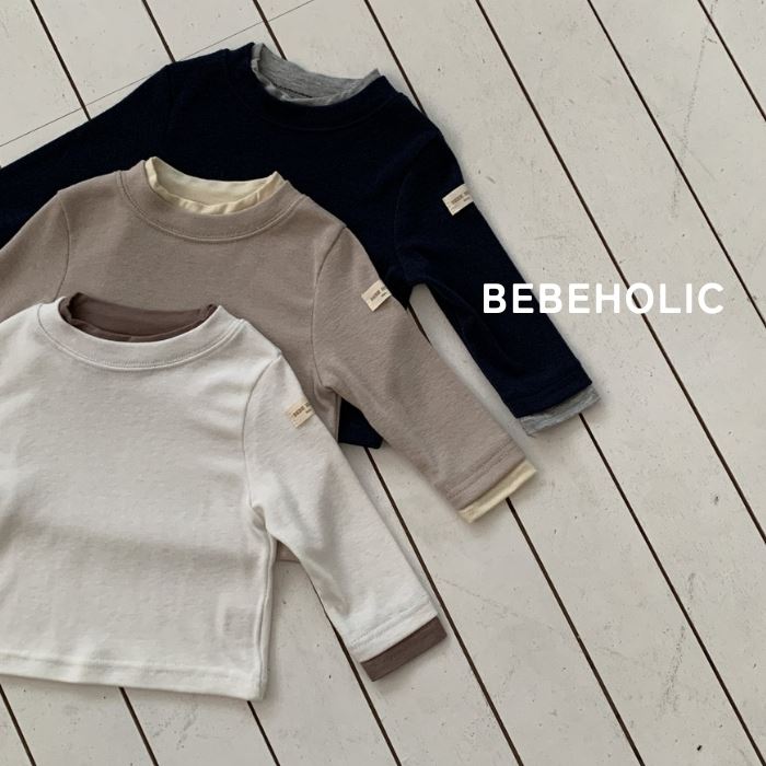 【マラソンP5倍】【予約商品/4〜6週間で入荷予定】 ベベホリック 26春物新作 コナレイアードT　おしゃれ 韓国ファッション ベビー服 可愛い 赤ちゃん 服 女の子 男の子 プレゼント 出産祝い コットン くすみカラー