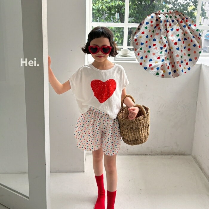 【マラソンP5倍】【予約商品/4〜6週間で入荷予定】ハートキュロット Hei ヘイ 26夏物 新作 韓国こども服（楽天・オルセンオルセン楽天市場店）