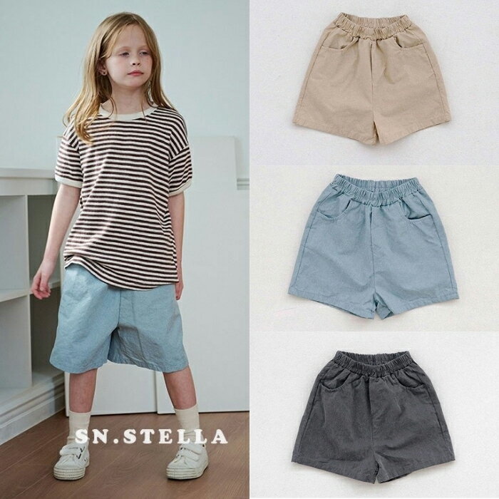 【30%offクーポン対象】韓国子ども服 ピグ5部pt パンツ ズボン