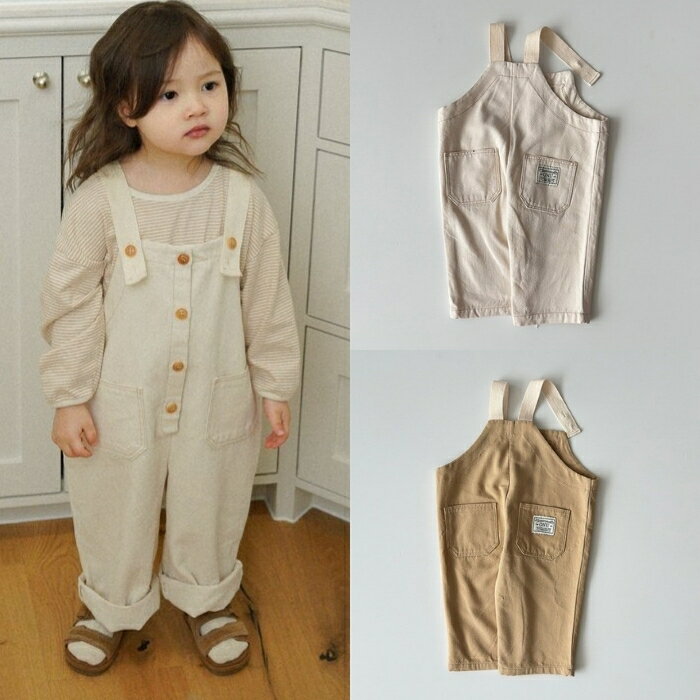 韓国こども服 ポケットサスペンション オヌ/onu