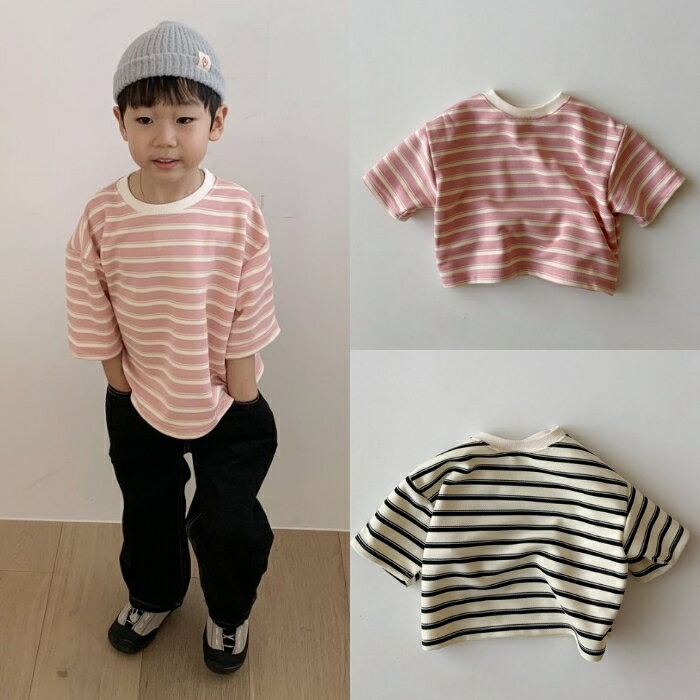 Rakuten - 【30%OFFクーポン＆P5倍】韓国こども服 ラベルダンガラt ゴグマ/the goguma