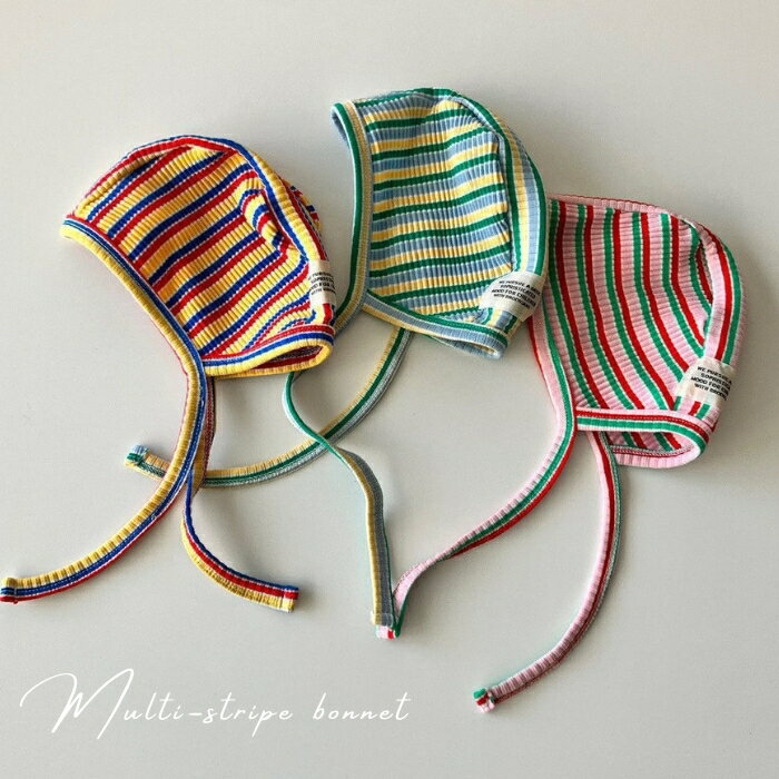 【スーパーSALE/P5倍】マルチストライプボンネット ※ボンネットのみの販売です brody jane