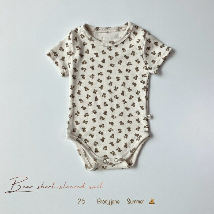 乐天商城 - ベア半袖ボディスーツ ※ロンパースのみの販売です brody jane
