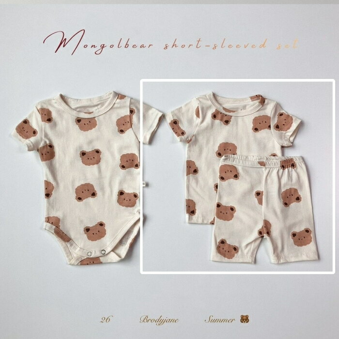 モングルベア半袖セットアップ ※セットアップのみの販売です brody jane
