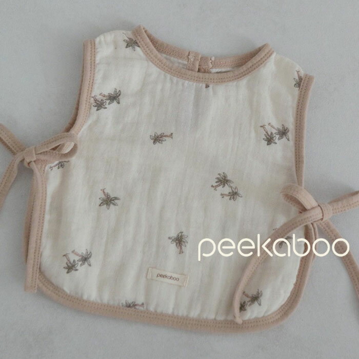 【予約商品/3〜4週間で入荷予定】 Peekaboo ピーカーブー Palm Plam / bib / パルムパルムスタイ韓国こども服 ママ 赤ちゃん お揃い 出産祝い ギフト プレゼント 女の子 男の子 ユニセックス くすみカラー