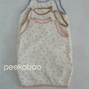 【夏SALEクーポン対象】【マラソンP5倍】【予約商品/3~4週間で入荷予定】 Peekaboo ピーカーブー Darling sleeping vest / ダーリンスリーパー韓国こども服 ママ 赤ちゃん お揃い 出産祝い ギフト プレゼント 女の子 男の子 ユニセックス くすみカラー