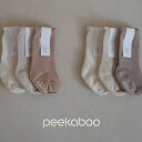 【予約商品/3~4週間で入荷予定】 Peekaboo ピーカーブー フラワーニソックス
