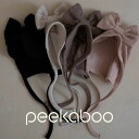 【予約商品/3〜4週間で入荷予定】 Peekaboo ピーカーブー Chouchou / ボンネット韓国こども服 ママ 赤ちゃん お揃い 出産祝い ギフト プレ...