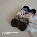 【予約商品/3〜4週間で入荷予定】 Peekaboo ピーカーブー Ribbon tie / 丸いリボンタイ韓国こども服 ママ 赤ちゃん お揃い 出産祝い ギフ...