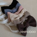 【5の付く日P5倍】【予約商品/3〜4週間で入荷予定】 Peekaboo ピーカーブー Ribbon tie / 三角リボンタイ韓国こども服 ママ 赤ちゃん お...