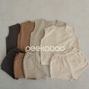 【マラソンP5倍】【予約商品/3〜4週間で入荷予定】 Peekaboo ピーカーブー Wood / top and bottom set / ウッド上下セット韓...
