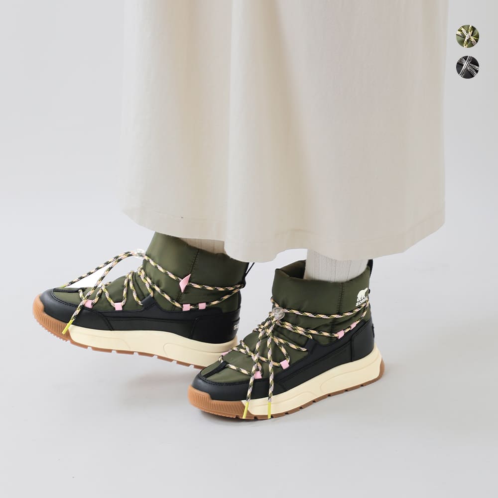 SOREL ソレル ウィットニー3 スリッポン ウォータープルーフ ショートブーツ “WHITNEY III SLIP-ON WP”..