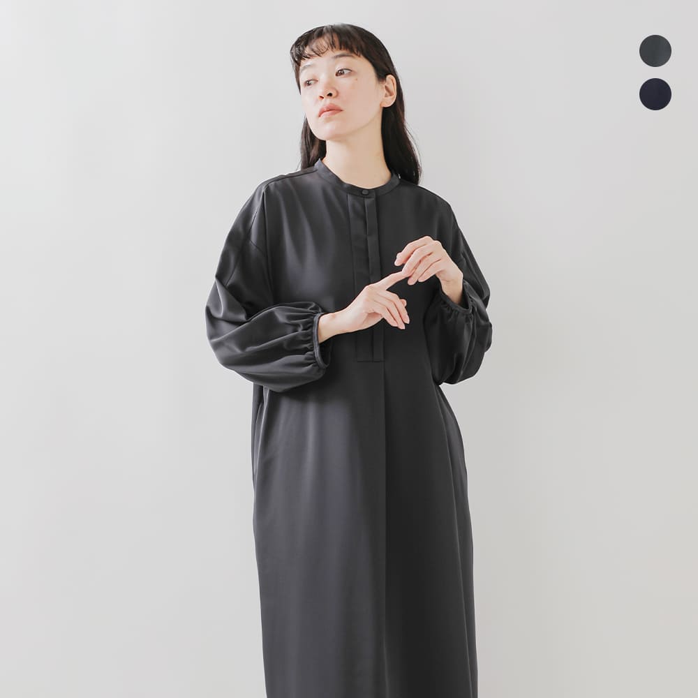 TICCA ティッカ パフスリーブ ドレス tbea-192-kk 2025aw新作 レディース 【クーポン対象】