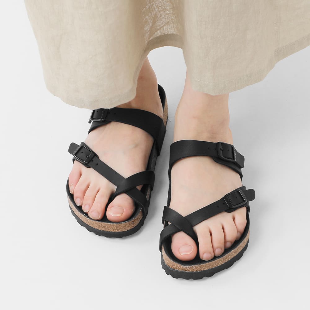 Rakuten - BIRKENSTOCK ビルケンシュトック マヤリ ビルコフロー トリプルブラック レギュラー サンダル “Mayari” mayari-kk ユニセックス【サイズ交換初回無料】