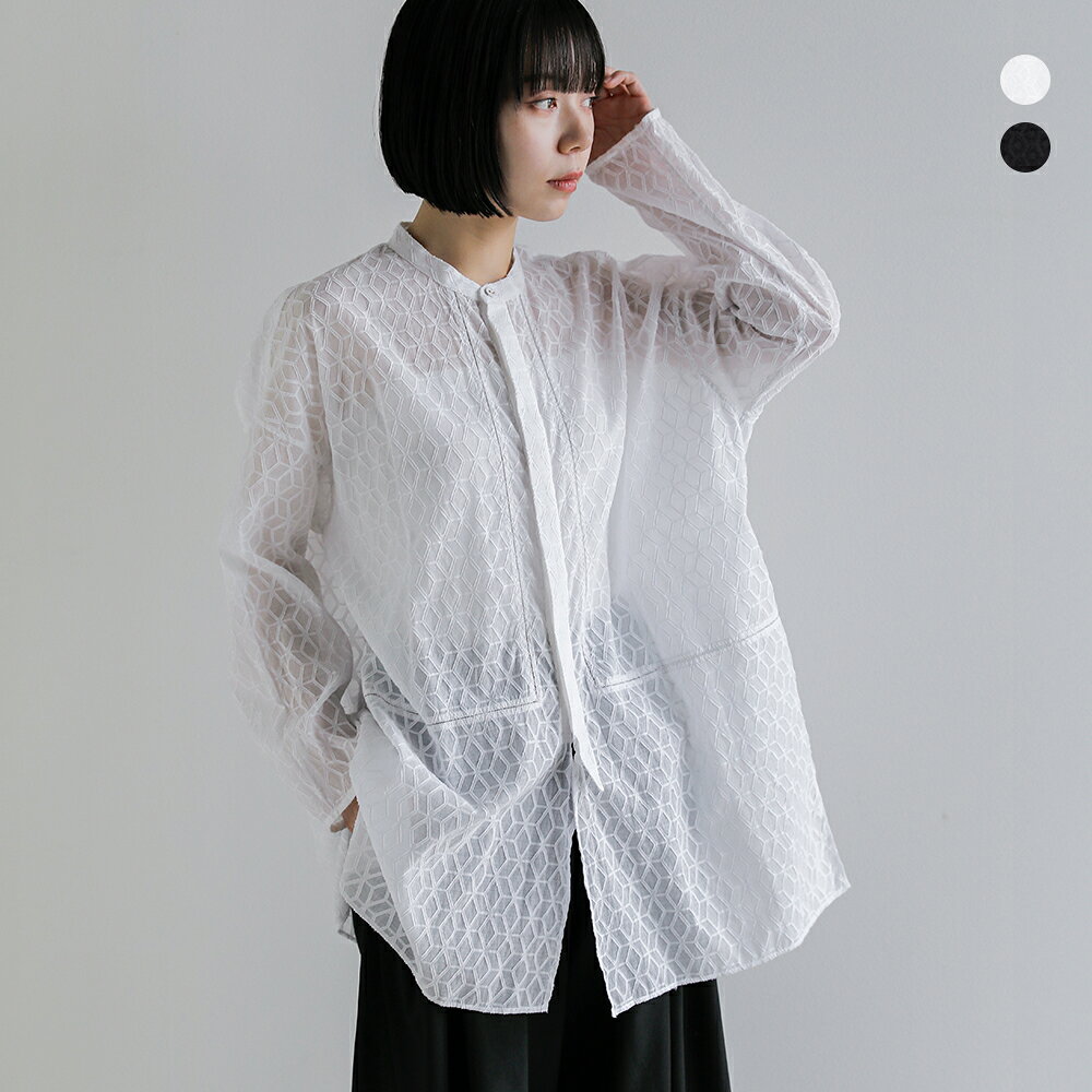  Pheeta フィータ コットン ミックス チャンデリ シャツ Christine ph016c-25 レディース