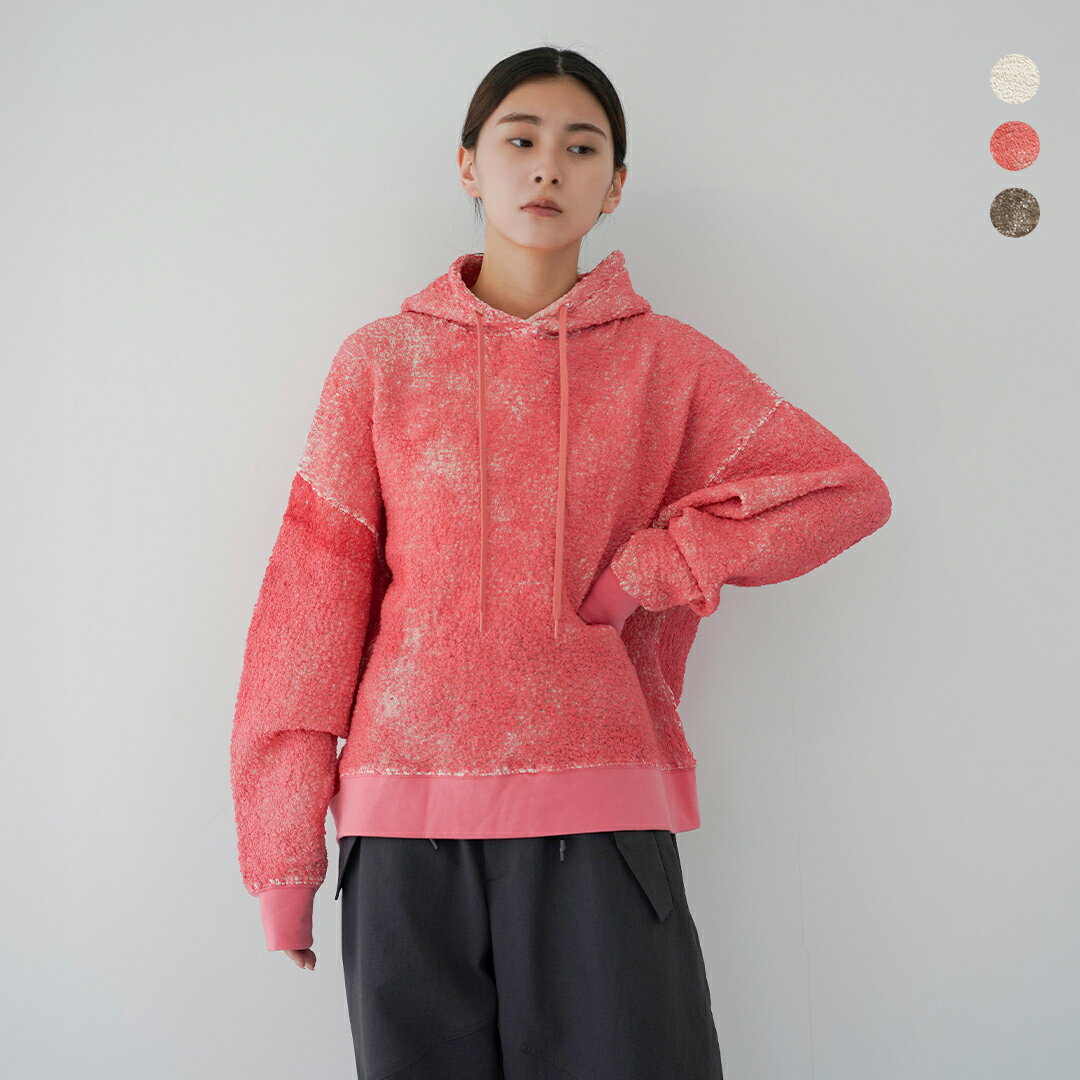 Rakuten - FLOWER フラワー シャーリング プリント フーディ “Shirring print foodie” 26ssf005 2026ss新作 レディース