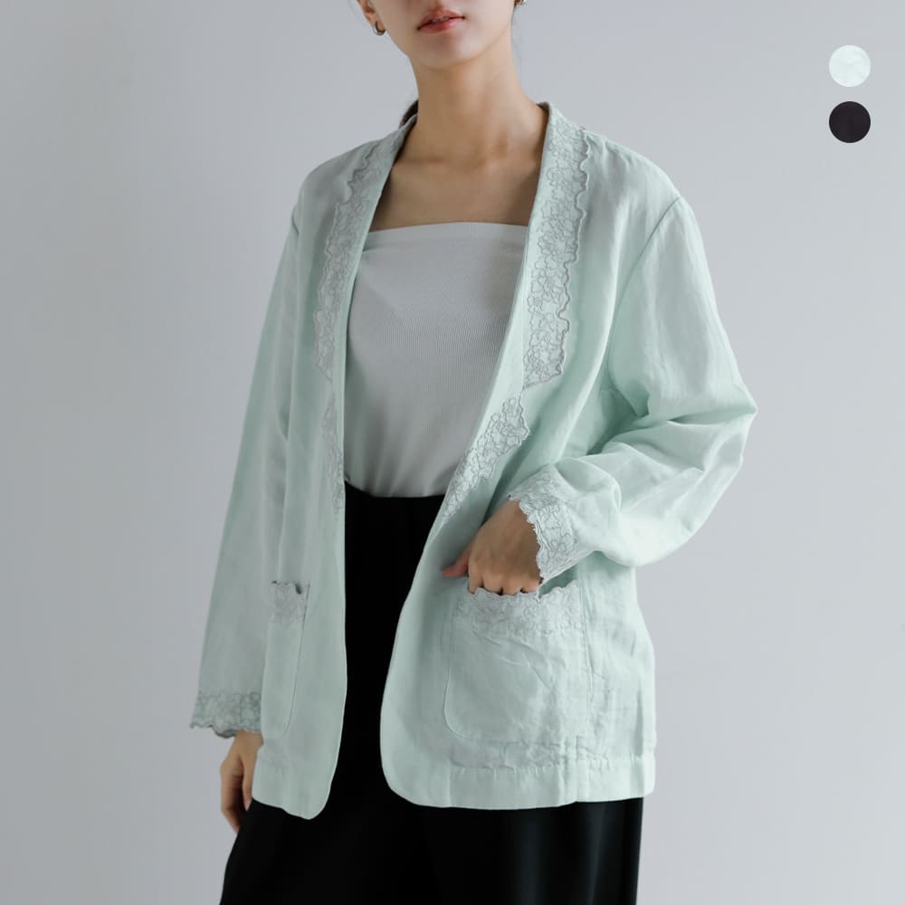 Other - Pheeta フィータ コットン リネン ジャケット “Stella” ph015c-31 2026ss新作 レディース