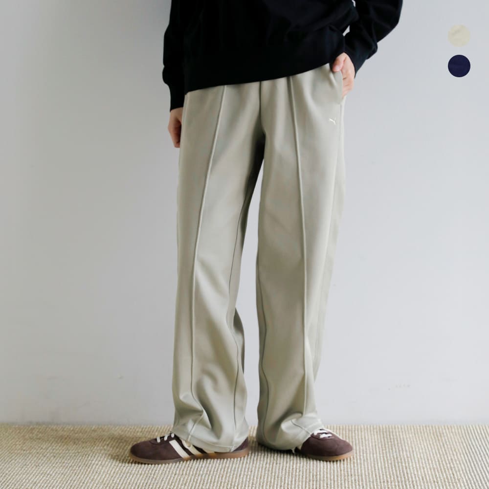 乐天商城 - PUMA プーマ ベア天竺コットン トラックパンツ T7 TRACK PANTS M 634715 ユニセックス 【サイズ交換初回無料】【☆】