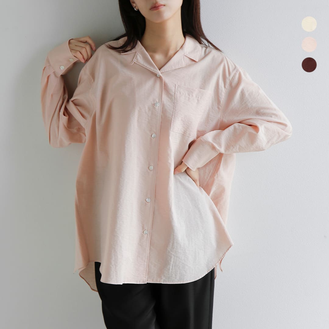 Rakuten - MANOF マノフ バックレイヤード シアー シャツ 80122-4063 2026ss新作 レディース