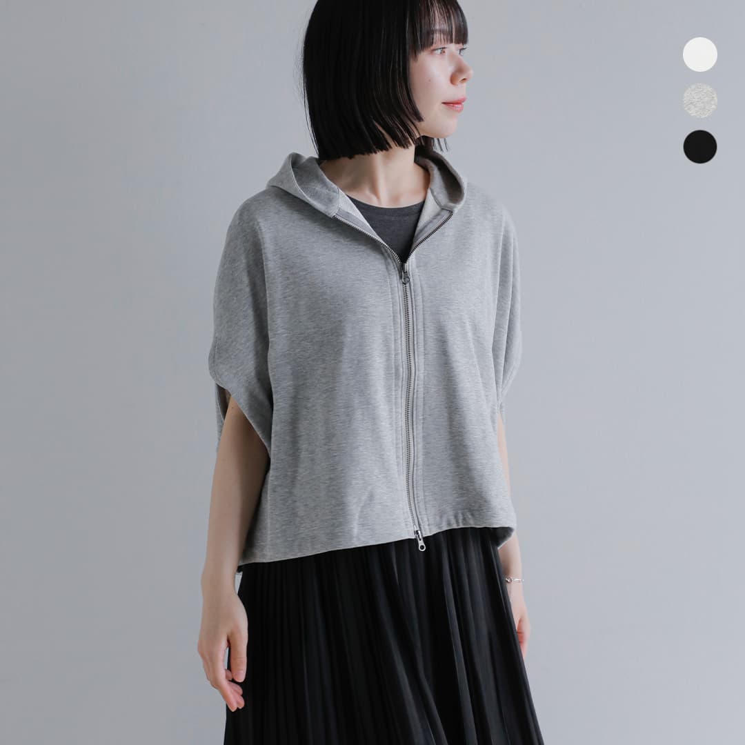 Rakuten - MOOLA KALAH モーラカーラ コットンミニ裏毛 ラウンドフォルム スウェット パーカー Round Form Sweat Parka 826201 2026ss新作 レディース【クーポン対象】