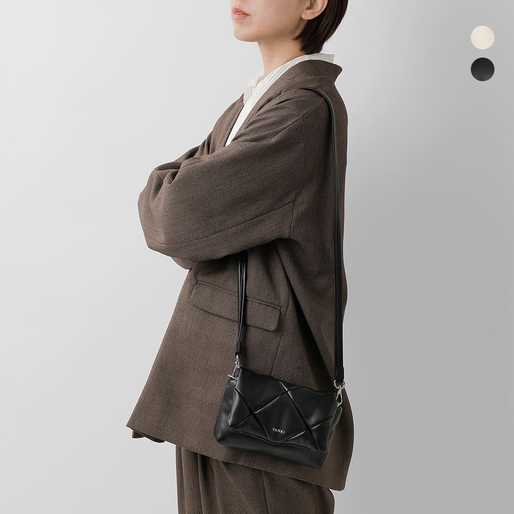 Rakuten - YAHKI ヤーキ フェイクレザー フラップ ショルダーバッグ yh-783 レディース 2026ss新作 春夏