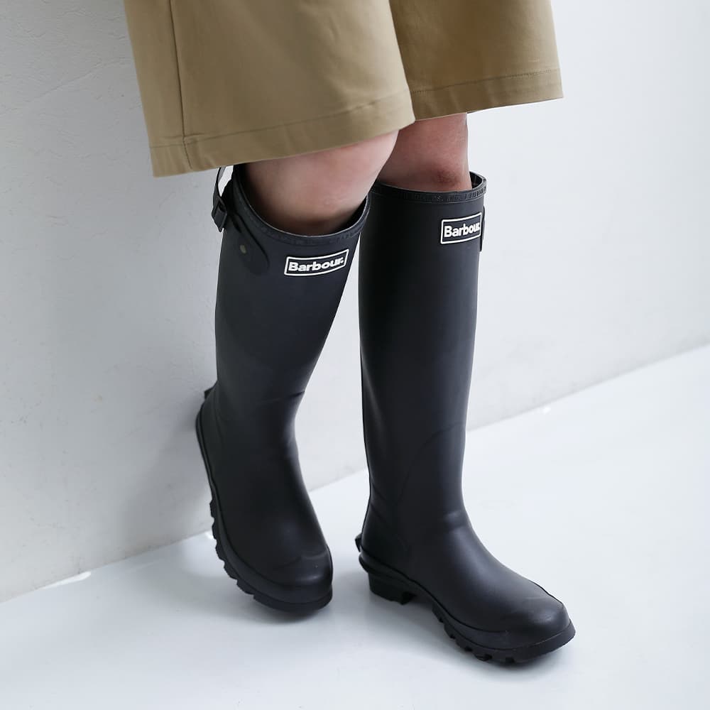 乐天商城 - Barbour バブアー トール ウェリントン レイン ブーツ “BEDE tall wellington” lrf0043-same1 レディース【サイズ・カラー交換初回無料】