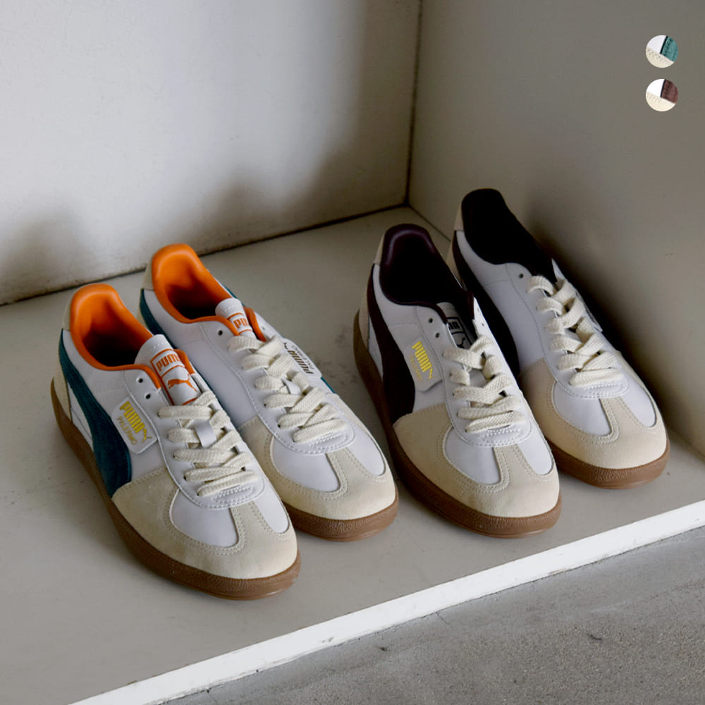 PUMA プーマ パレルモ レザー スニーカー PALERMO LTH 396464 ユニセックス 2026ss新作 春夏【サイズ交換初回無料】【クーポン対象】(4.0)
