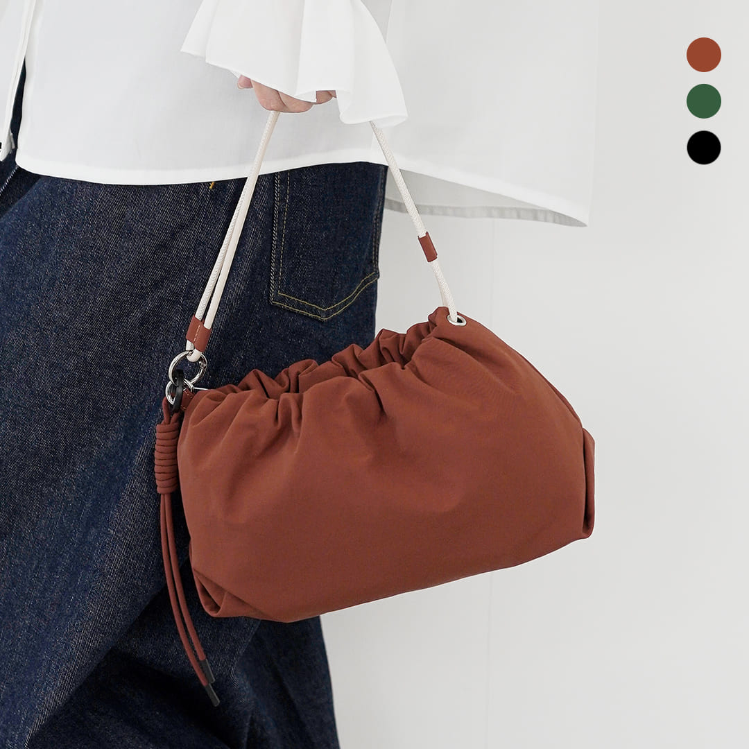 Rakuten - ＆MyuQ アンドミューク 巾着バッグ HEBE petit mcb133 2026ss新作 レディース