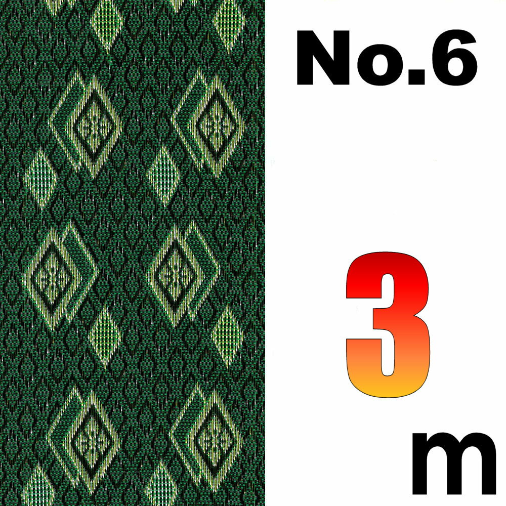 宅配便 上敷の補修テープ No.6のへり 3メートル ゴザ サイズ変更 変形加工 補修縁 ヘリテープ い草上敷き 修繕用 おまかせ工房