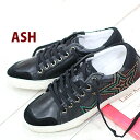 アッシュ 【日本正規取扱店】 ASH sneaker スニーカー Magic Black/Black/Black アッシュ 靴　レディース shoes レザー