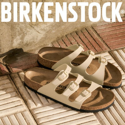 Rakuten - 【ナロー】【2026年春夏新作】【国内正規品】 BIRKENSTOCK Florida BS Sandcastle(1029265) ビルケンシュトック フロリダ ベルト サンダル サンドキャッスル ベージュ