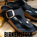 【ポイント10倍】【2023年春夏新作】【レギュラー】【国内正規品】 BIRKENSTOCK Gizeh Big Buckle (シルバー) Black (1023334)ビルケンシュトック ギゼ ビッグ バックル ブラック サンダル