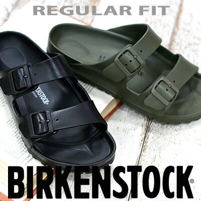   BIRKENSTOCK Arizona EVA BLACK (0129421) KHAKI(1019094)ビルケンシュトック アリゾナ EVA ブラック カーキ 軽量 サンダル