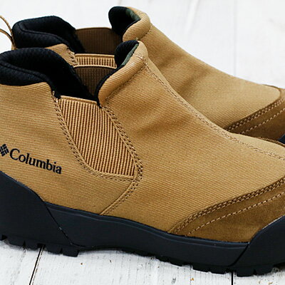 【2021年秋冬入荷】Columbia コロンビア ブーツ メンズ CHAKEIPIA SIDE-GORE WATERPROOF YU8776 262(BROWN) チャケイピア サイドゴア ウォータープルーフ