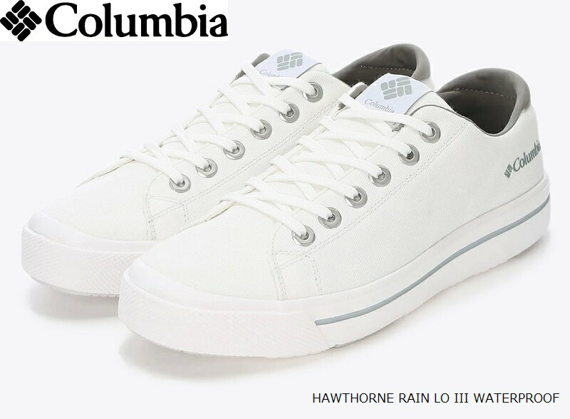 Columbia Hawthorne Rain Lo iii WaterproofYU5529 100(WHITE) ホーソンレイン ロウ スリー ウォータープルーフ