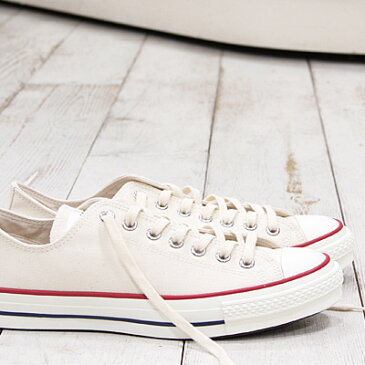 10/17再入荷 【こだわりの made in JAPAN 日本製 】【日本正規取扱店】 CONVERSE CANVAS AS J OX コンバース オールスター キャンバス オックス N WHITE オフ白 メンズ レディース スニーカー