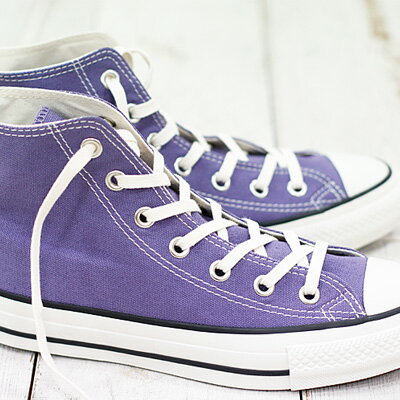 【2022年春夏新作】 CONVERSE ALL STAR NOKORIZOME HI BLUEBERRY YOMOGIコンバース オールスター ハイカット ノコリゾメブルーベリー ヨモギ パープル グリーンレディース キャンバス スニーカー