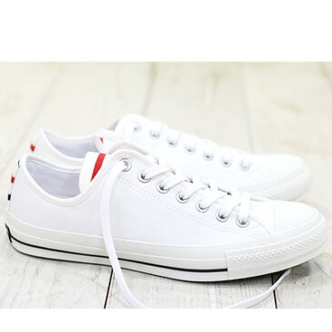 【あす楽】 【 100周年 限定 】CONVERSE ALL STAR 100 BASQUEBORDER OX WHITE コンバース オールスター ローカット　バスクボーダー ホワイト メンズ レディース スニーカー